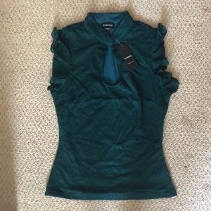 Bebe Small Avery Lace Keyhole in Botanical Garden